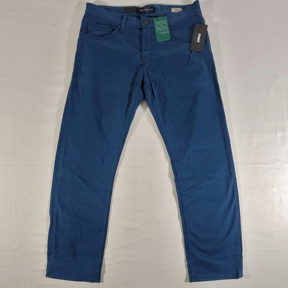 NWT MAVI Jeans "ZACH" Mens 32x30 (Actual 33.5 x 30) Zach Blue Twill Straight Leg - Picture 1 of 4